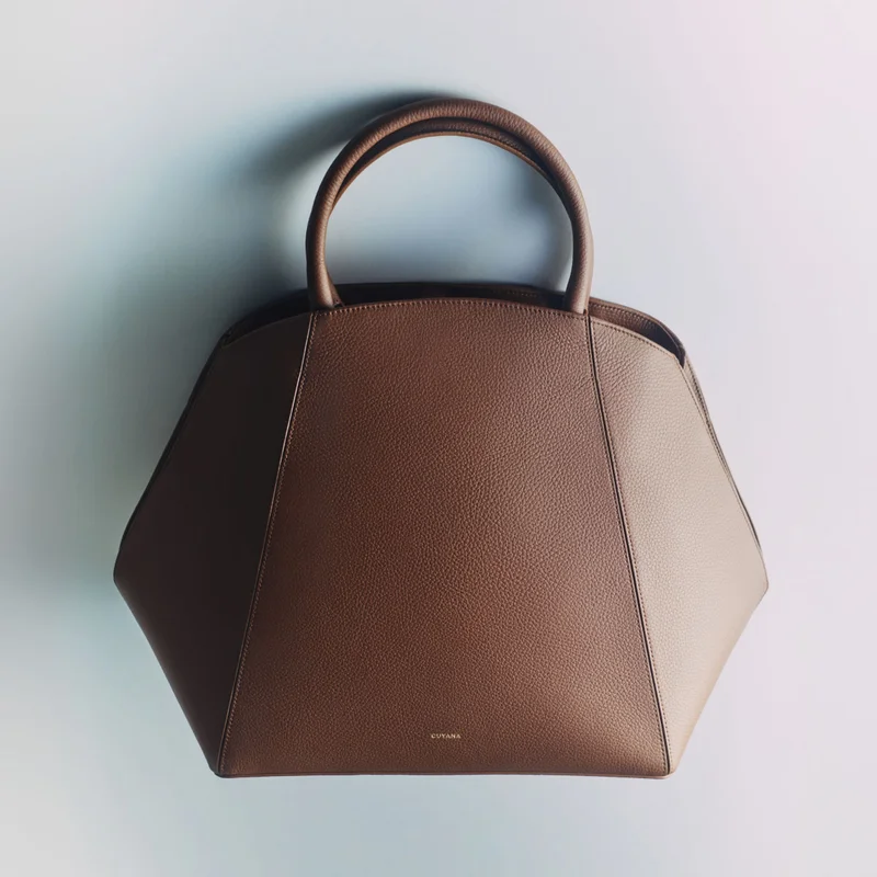 Forma Satchel Dark Chestnut