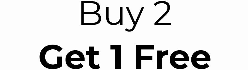 Buy 2 Get 1 Free