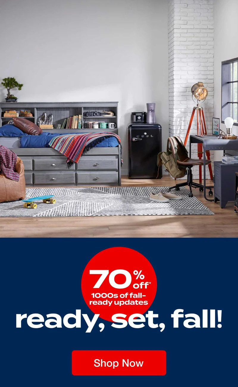 70% off 1000s of item*