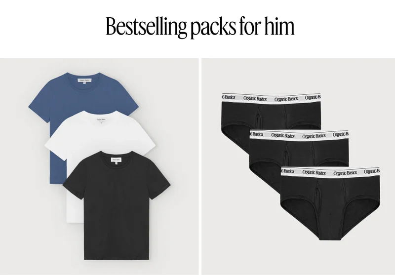 Bestselling packs for him
