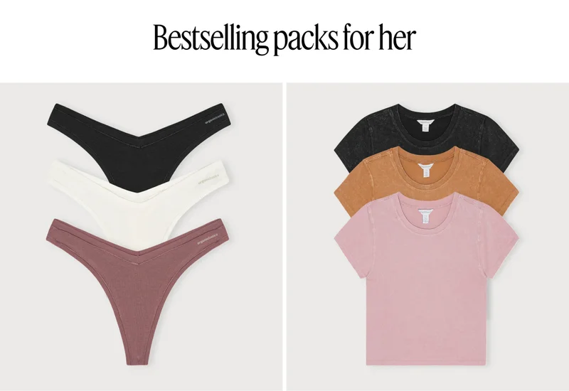 Bestselling packs for her