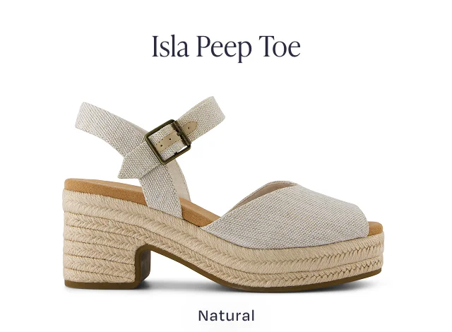 Isla Peep Toe Heeled Sandal - Image