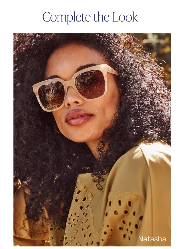 Natasha Handcrafted Sunglasses - Image
