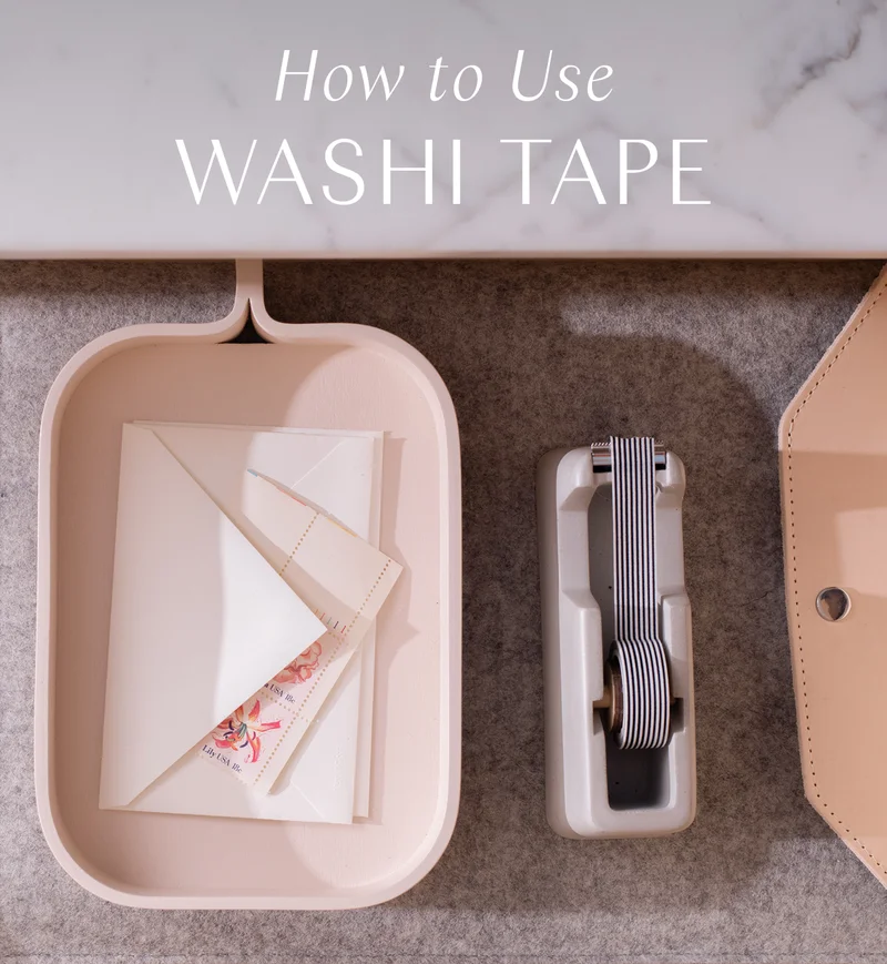 How to Use Washi Tape