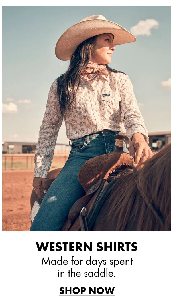 Western Shirts Made for days spent in the saddle.