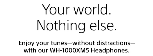 Your world. Nothing else. | Enjoy your tunes-without distractions-with our discount code Headphones.