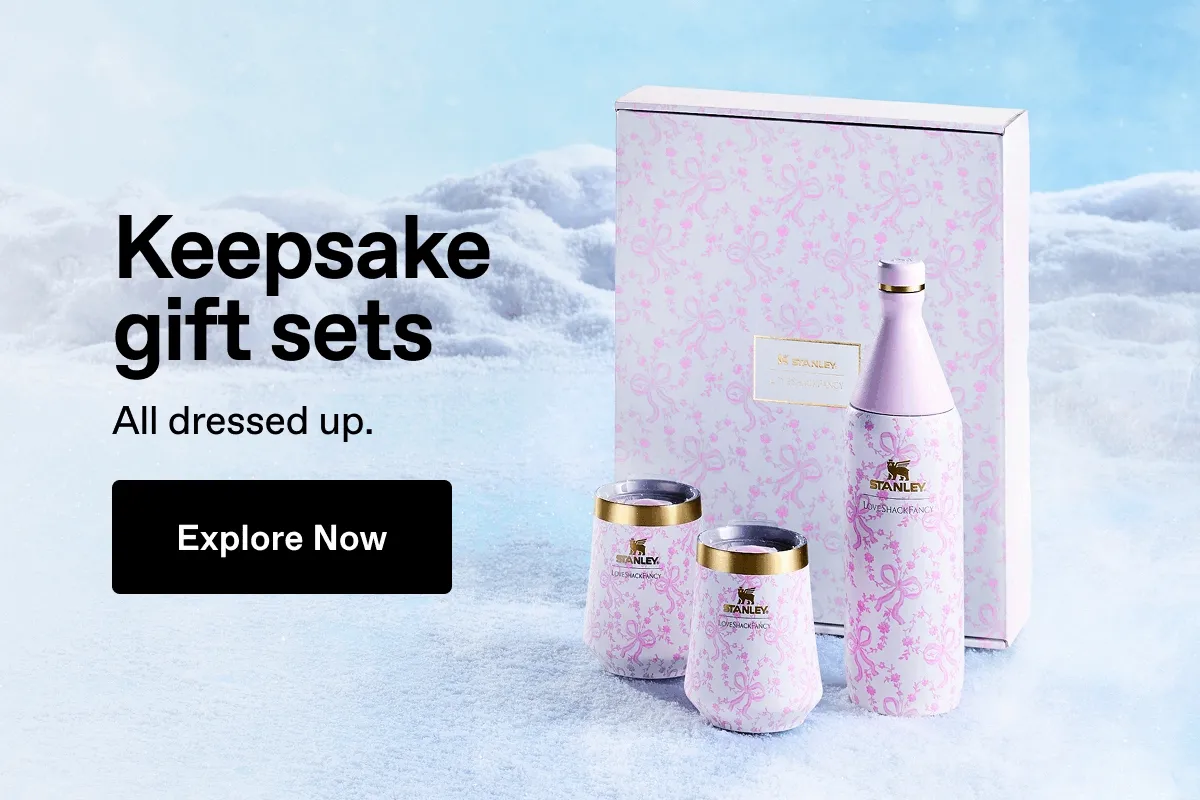Keepsake gift sets. All dressed up. Explore now.