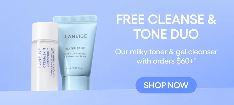 FREE CLEANSE & TONE DUO WITH ORDERS $60+