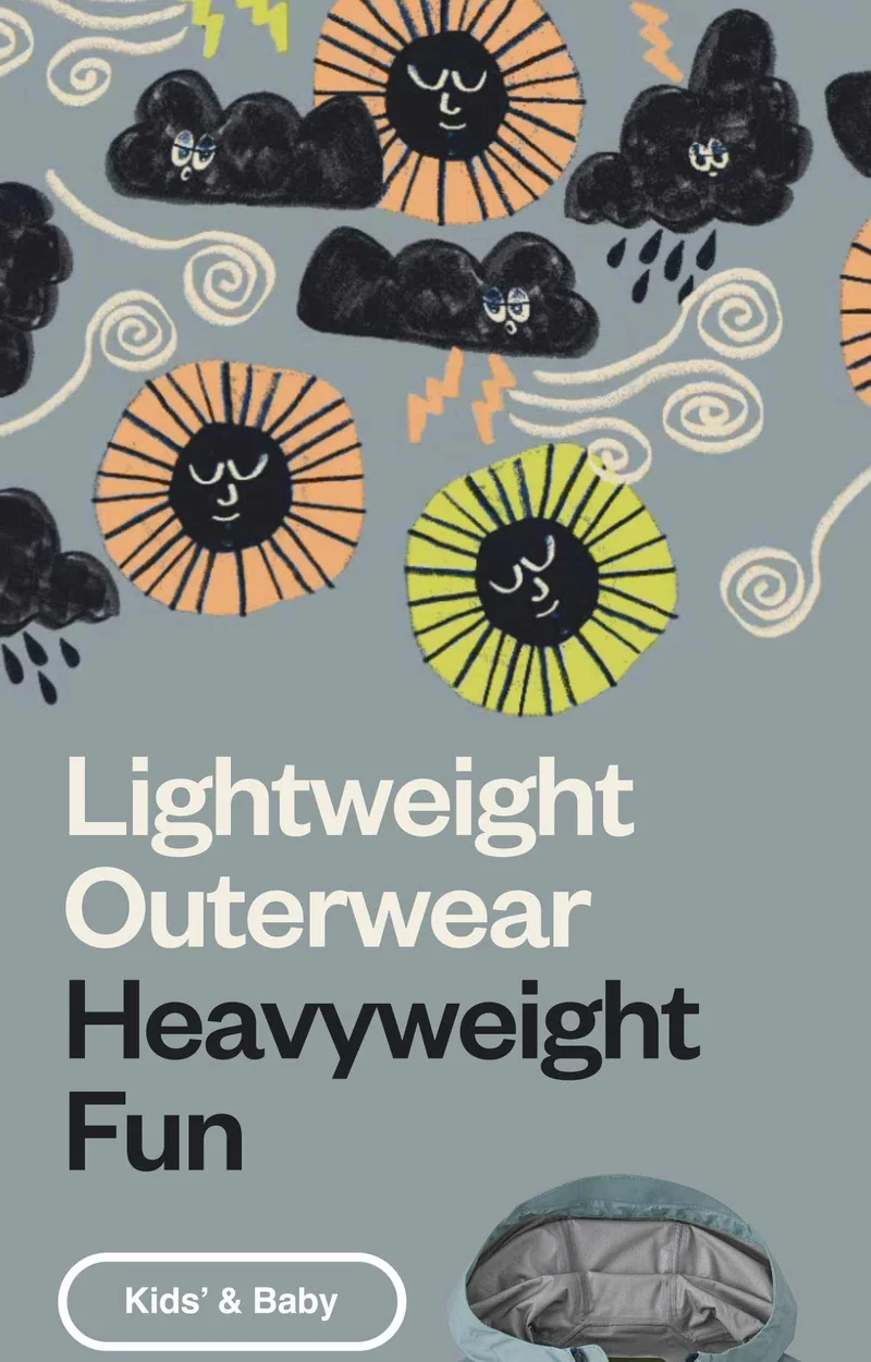 Lightweight Outerwear Heavyweight Fun. Shop Kids and baby.