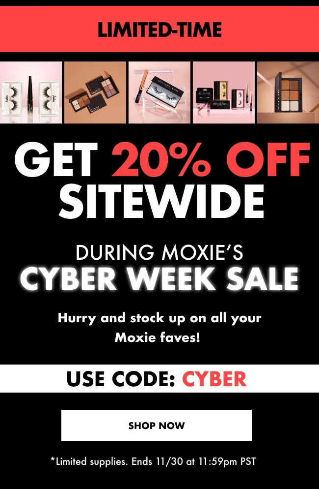 Get 20% OFF Sitewide