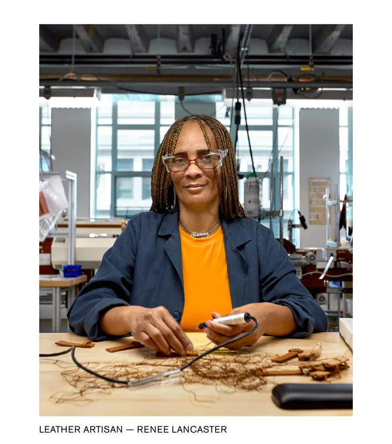 Leather artisan - Renee Lancaster