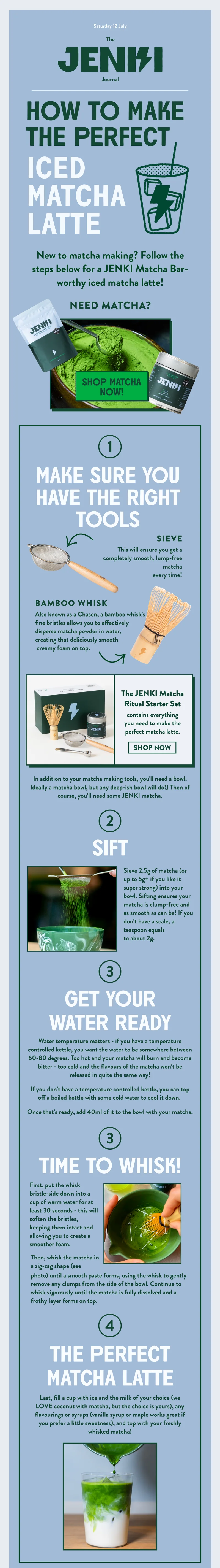 How to make the perfect matcha
