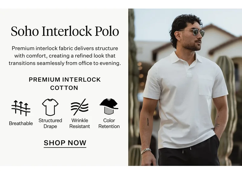 Soho Interlock Polo
