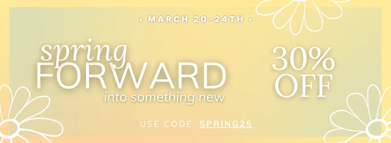 Shop the Spring Forward Sale