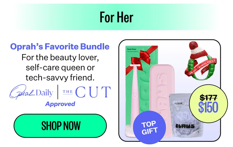 For Her | Oprah's Favorite Bundle | For the beauty lover, self-care queen or tech-savvy friend. | Shop Now