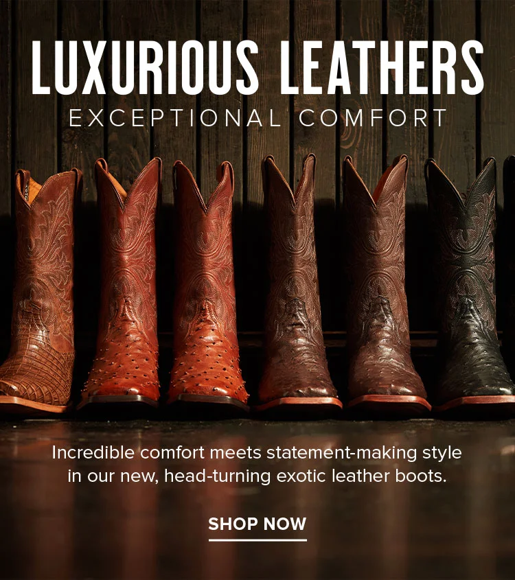 LUXURIOUS LEATHERS | SHOP NOW