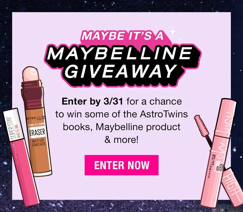 Maybe It's A Maybelline Giveaway