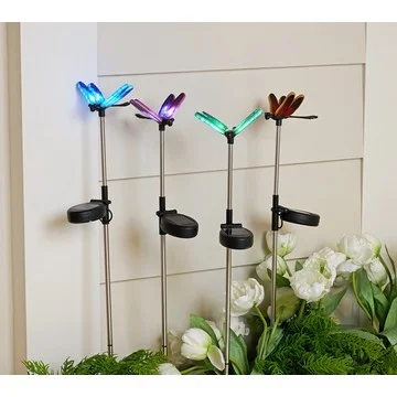 Jennings S/4 Flashing Solar Butterfly or Dragonfly Stakes