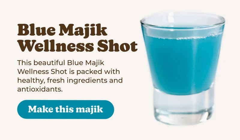 Blue Majik Wellness Shot recipe