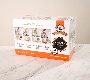 Farmer Jon's (24) Single Serve Gourmet Popped Popcorn Bags
