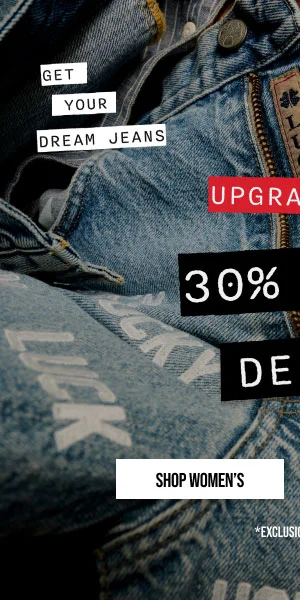 Upgraded! Get Your Dream Jeans 30% off Denim Shop Women's