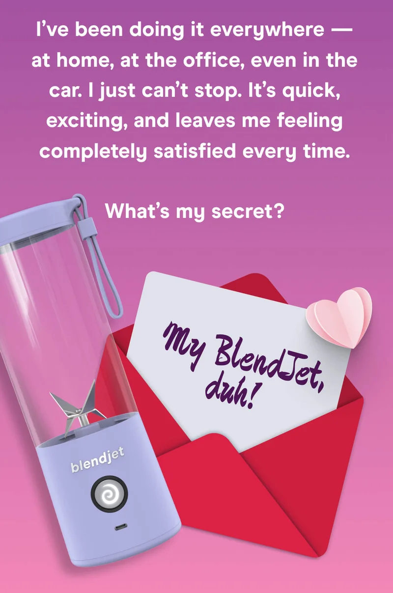 I’ve been doing it everywhere — at home, at the office, even in the car. I just can’t stop. It’s quick, exciting, and leaves me feeling completely satisfied every time.  What’s my secret?