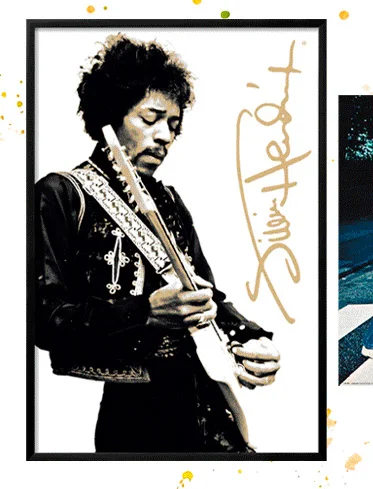 Jimi Hendrix – B&W