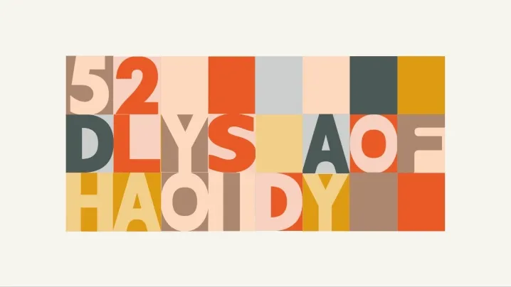 52 DAYS OF HOLIDAY