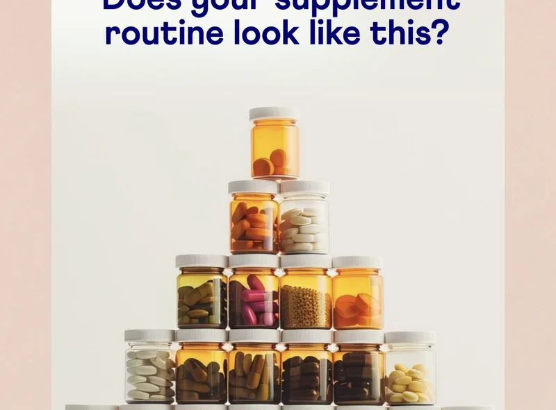 Does your supplement routine look like this?