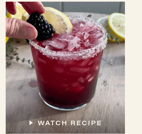 BLACKBERRY LEMON SPRITZ [WATCH RECIPE] (link)