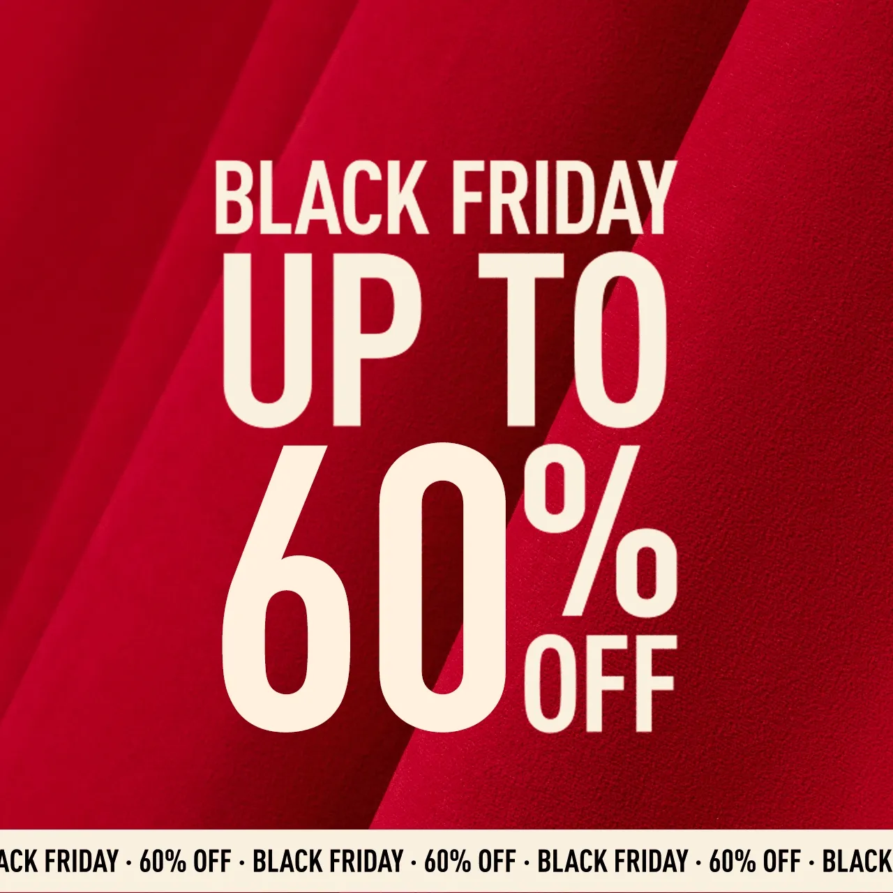 BLACK FRIDAY | UP TO 60% OFF