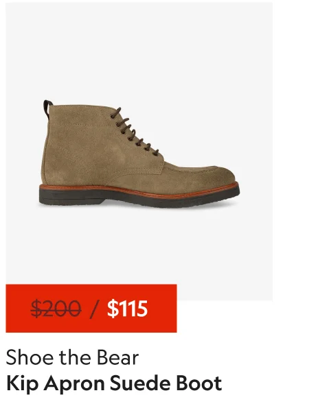 Kip Apron Suede Boot