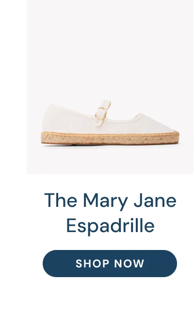 The Mary Jane Espadrille