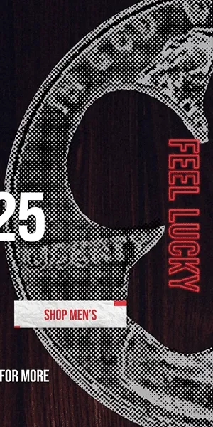 More luck is coming your way. Shop Men's