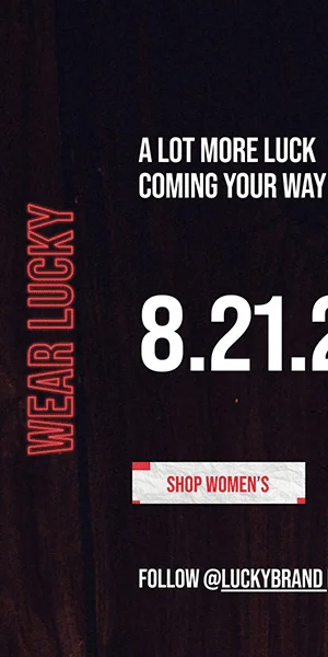 More luck is coming your way. Shop Women's