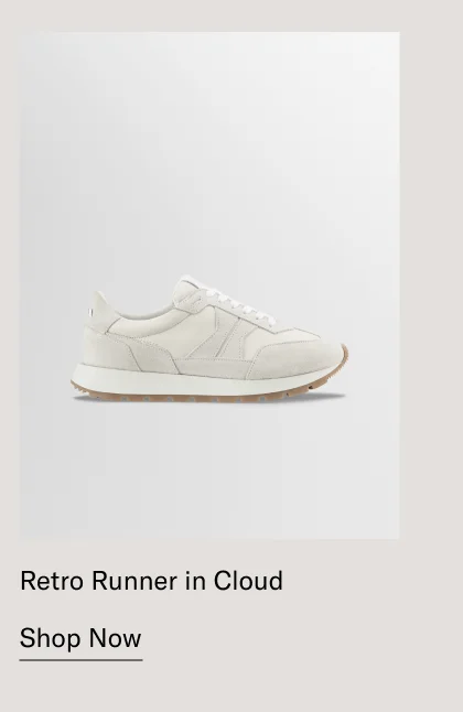 Retro Runner in Cloud- Shop Now
