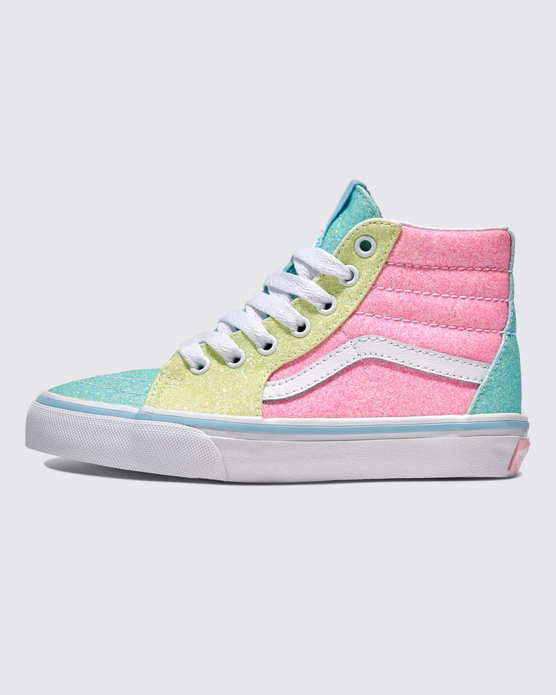 Little Kids Sk8-Hi Glitter Shoe