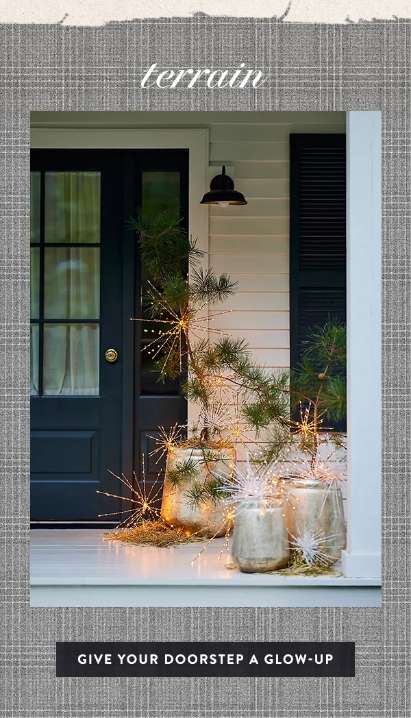 Give yourself a doorstep glowup