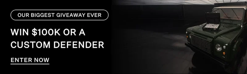 Win $100K or a custom Defender