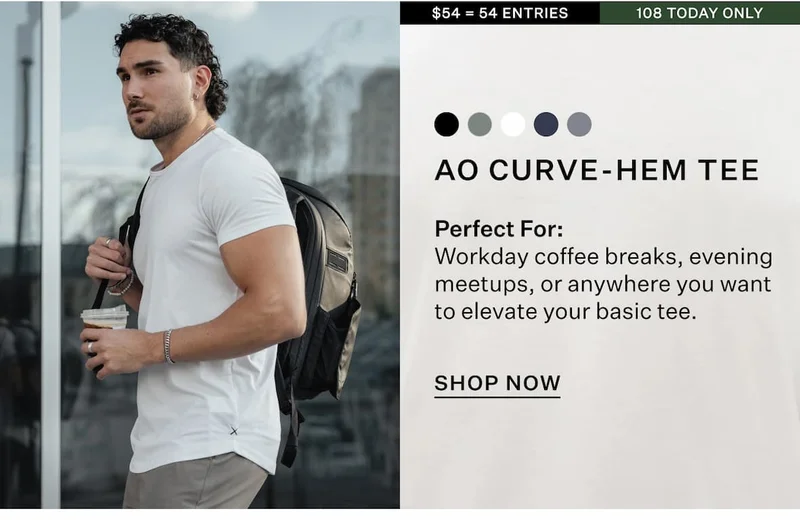 AO Curve-Hem Tee