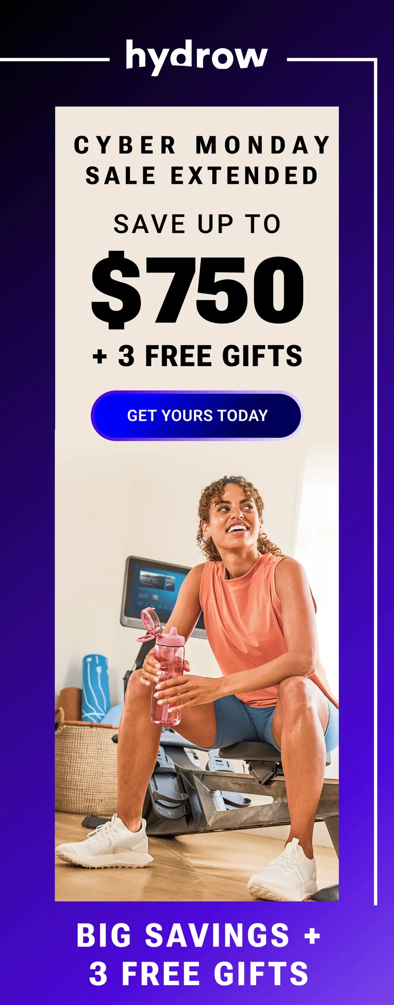 Cyber Monday Sale Extended. Save up to $750 + 3 Free Gifts. Get Yours Today. Big savings + 3 free gifts.