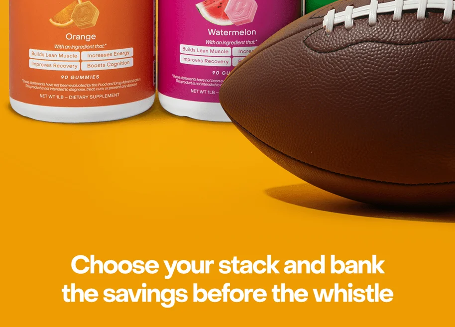 Choose your stack and bank the savings before the whistle