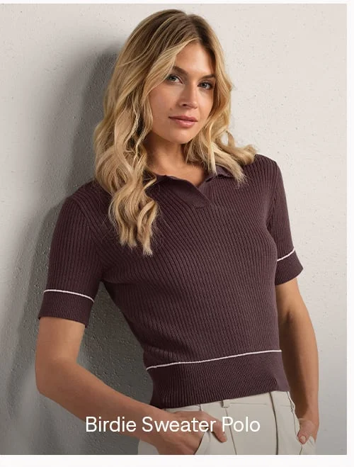 Birdie Sweater Polo