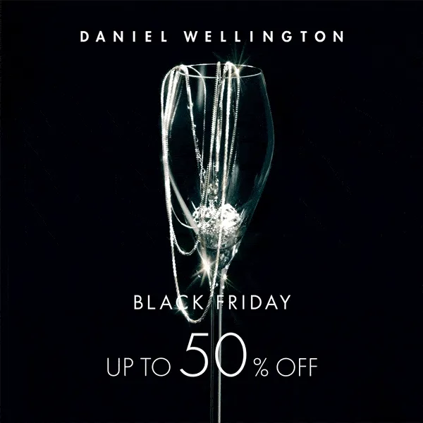 Black Friday: up to 50% off