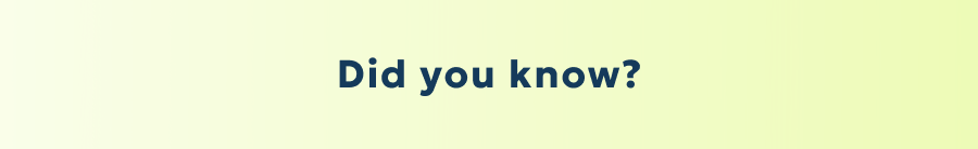 Did you know?