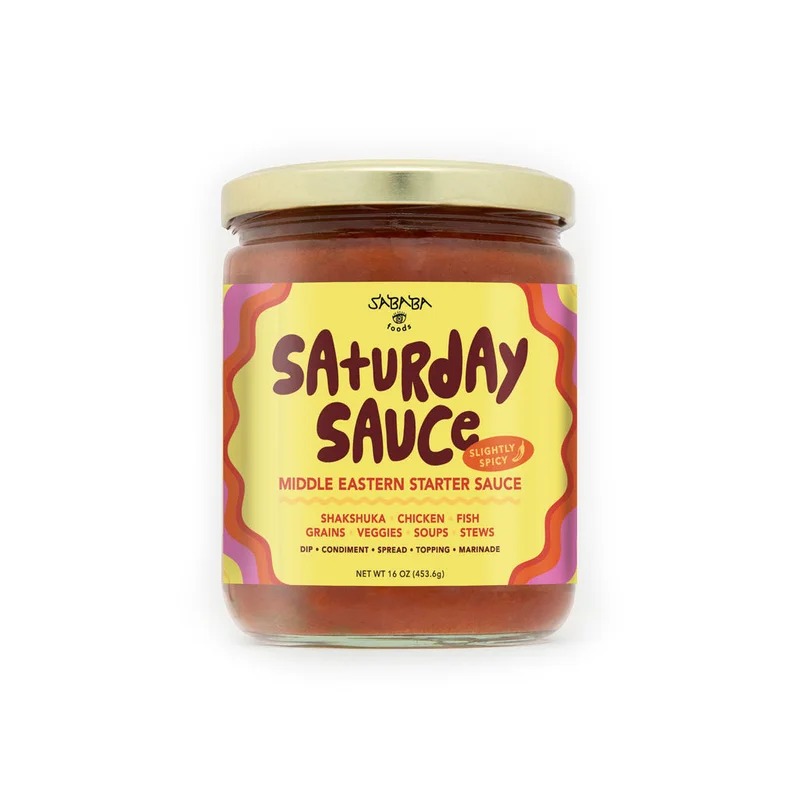 Image of Sababa Foods- Saturday Sauce (Spicy)- 16 oz.
