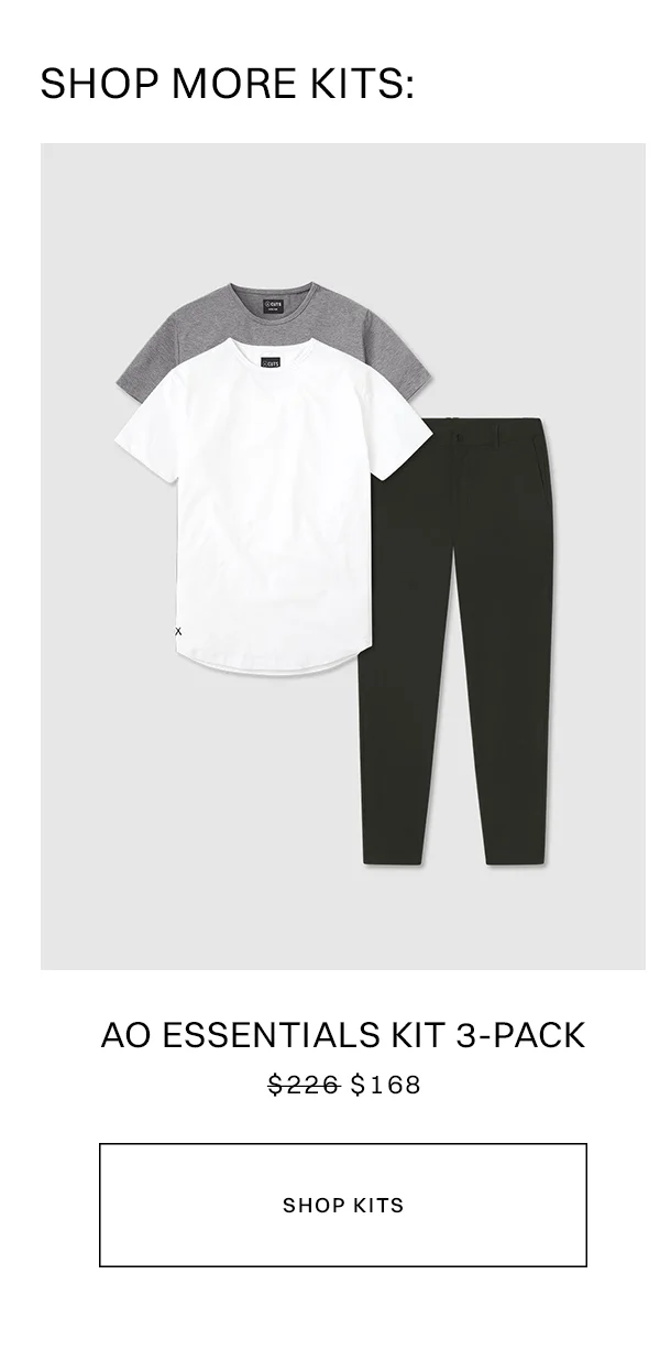 AO Essentials Kit 3-Pack