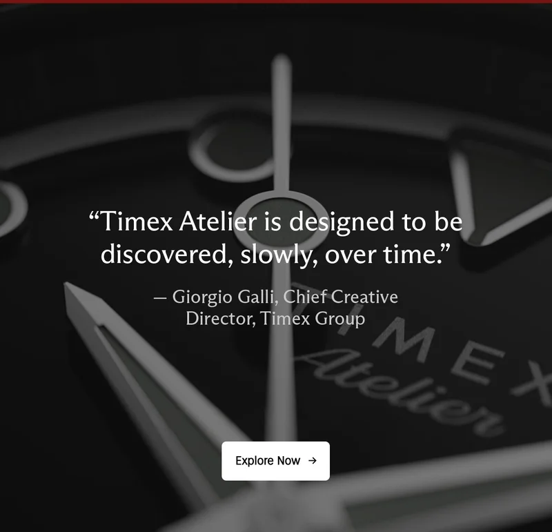 Explore Now - Timex Atelier