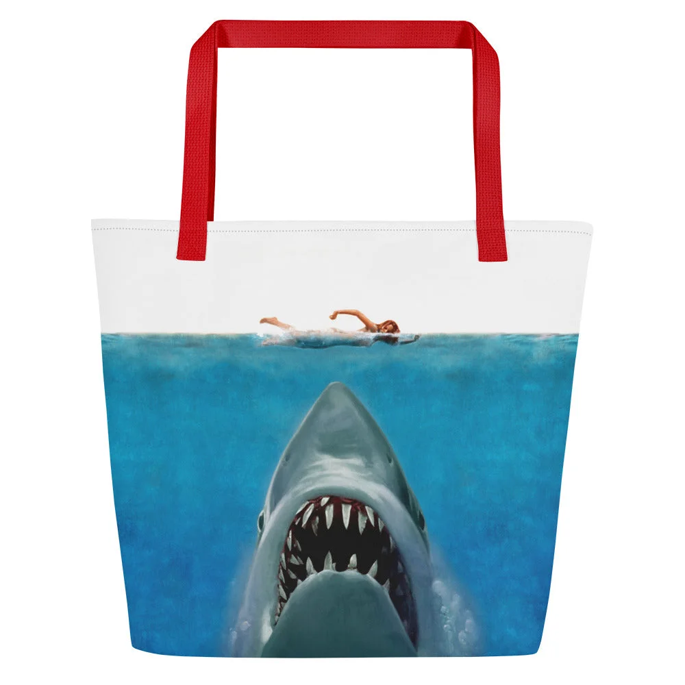 Jaws 50th Anniversary Beach Bag