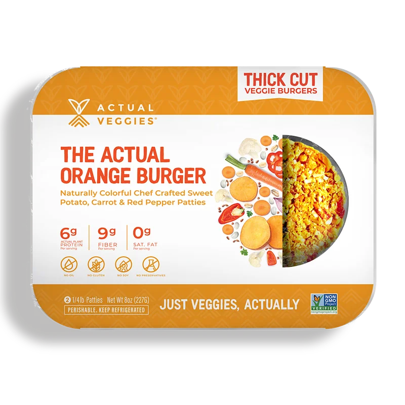 Image of The Actual Orange Burger- 8 Burgers Total